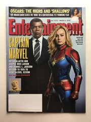 Entertainment Weekly Magazine March 8 2019 Captain Marvel Brie Larson Nick Fury