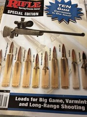 Rifle – Sporting Firearms Journey Special Edition. Ten 6mm Cartridges. T-453