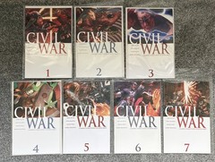 Civil War #1-7 2006 Marvel Comics Complete Set of 7