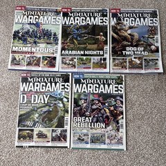 Miniature Wargames Magazines Bundle x5 2023 . 479 482 483 484 485
