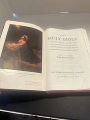 Holy Bible Authorized King James Version World Publishing 1945, Red Letter Ed