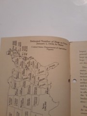 1938 swift & company Chicago hog production and pork consumption in the USA j10