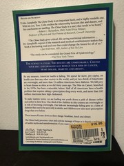 The China Study: The Most Comprehensive Nutrition By T Colin Campbell, Like New