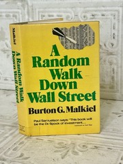 1st Edition A Random Walk Down Wall Street Burton G Malkiel 1973 VTG Finance