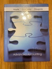 Advanced Accounting by Joe Ben Hoyle, Thomas F. Schaefer and Timothy S….