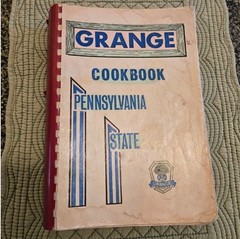 Vintage (1972) Grange Pennsylvania State Cookbook 536 Pages Over 1500 Recipes