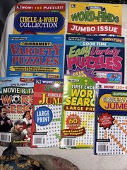 Penny Press Good Time Easy Variety Puzzles Magazine 260 Puzzles+ 8MORE BOOKS