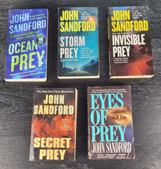 John Sandford Lot of 5 Lucas Davenport Prey Series Paperbacks – Ocean Prey
