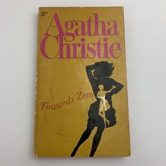Agatha Christie Towards Zero Mass Market Paperback Book A Pocket Book Edition