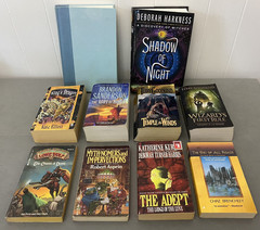 Fantasy PB HC Lot Of 10 Books Role Playing Lone Wolf, Darkness, Powers, TOR, ACE