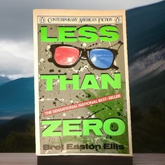 Less than Zero Novel by Bret Easton Ellis 1986 Paperback Penguin