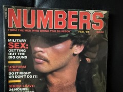 Numbers Magazine 2/81 vintage gay interest male pinups