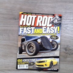 HOT ROD Magazine Nov 2009 Fast & Easy Rod, 650 HP Camaro MotorTrend