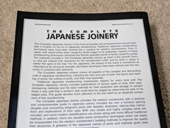 Sato/Nakahara THE COMPLETE JAPANESE JOINERY paperback 1995 Hartley & Marks ED US