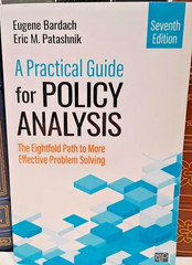 A Practical Guide for Policy Analysis: – Paperback, by Bardach Eugene S.; – Good