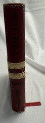 Holy BIBLE Todays TNIV Burgandy Ivory LEATHER 2005 Zondervan Magnetic Closure