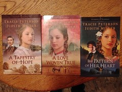 Lights Of Lowell Tracie Peterson Judith Miller Complete Set of 3 Trade Paper