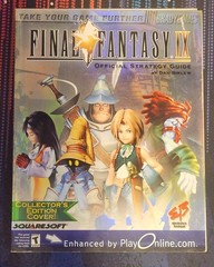 FINAL FANTASY IX Brady Games Strategy Guide Collector’s Edition NO POSTER FFIX