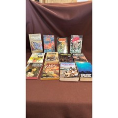 Vintage Fantasy Novel paperback Books Lot of 12 Various Authors