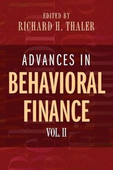 Richard H. Thaler Advances in Behavioral Finance, Volume II (Paperback)