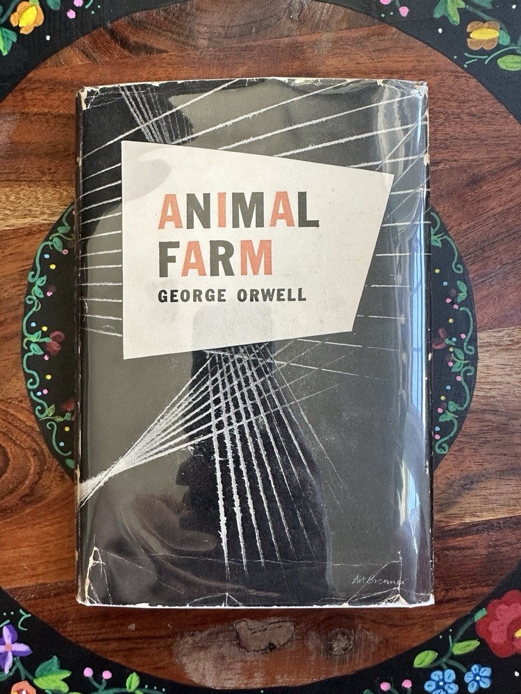 ANIMAL FARM George Orwell 1946 1st Edition Book Club Edition BCE Hardcover DJ