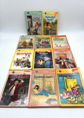 Lot Of Vintage A Dell Yearling Paperback Books Classics YA, Wear And Writing.