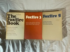 Foxfire Books Vol. 1 3 5 PB Slipcase Appalachian Homesteading DIY Survival