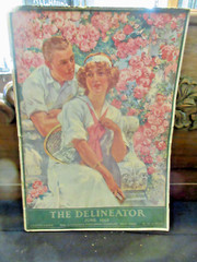 Delineator Magazine 6/1912 Tennis Cover Ellis Parker Butler Color Fashion Plate