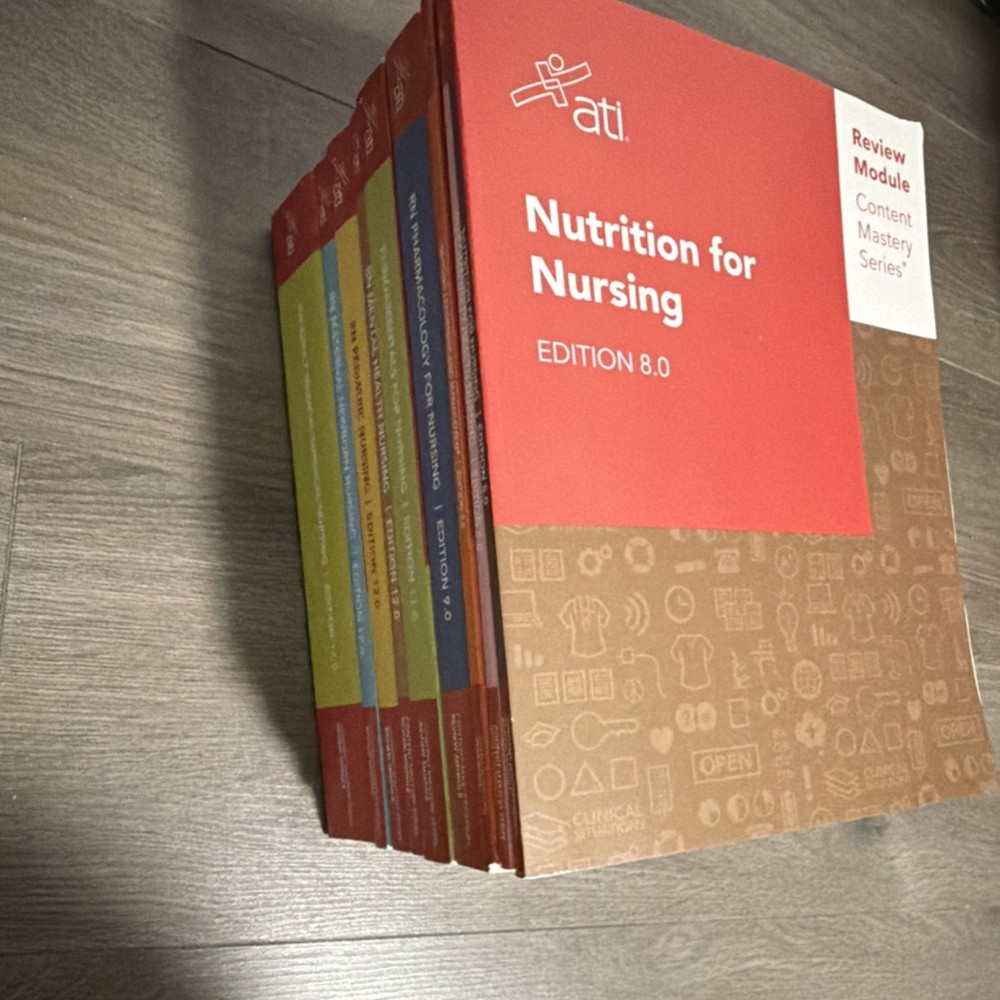 ATI Nursing Review Module Content Mastery Book Edition 8.0-12.0