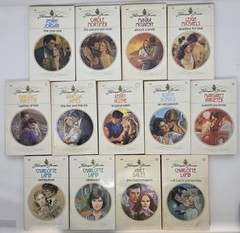 Vintage Harlequin Romance Novels 1970’s – 1980’s Love Lot Of 13 Paperback Books