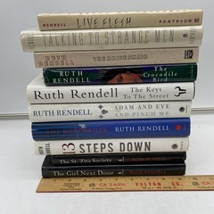 Ruth Rendell Lot of 10 Standalone Novels (9 HC/DJ, 1 TPB) List in Description