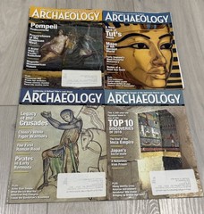 Archaeology Magazines, Various Issues From 2016-2025 SET OF 29