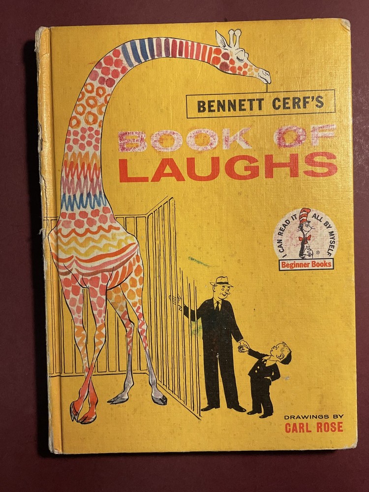 Bennett Cerf’s Book of Laughs 1959 Beginner Books Early Edition Carl Rose Illus.