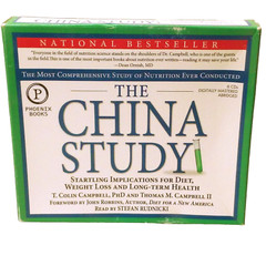 Audio Book 6-CD Box-Set The China Study T. Colin Campbell Read by Rudnicki 2009