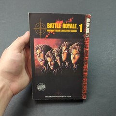 Battle Royale Vol 1 Manga English Tokyopop OOP Minimalist Logo Classic Survival
