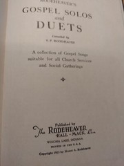 Books Rodeheaver’s Gospel Solos And Duets Pew Set Of 4 Box 1925-1946 Hardcover