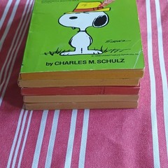 Charles M. Schulz Peanuts Lot of 5 Paperbacks 60s/70s Fawcett