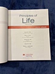 Principles of Life Digital Update Price Hillis Hill Hall Laskowski PB 3rd e 2022
