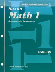 Saxon Math 1: An Incremental Development : Student Workbook (Part Two) – pap…