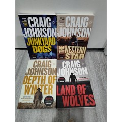 4 Craig Johnson Western Paperback Books Very Good Condition