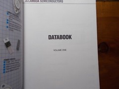 LAMDA SEMICONDUCTORS DATABOOK 1988 VOL.# 1 SC 9″X6″ 448 pages combo shipping YES