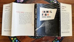 ANIMAL FARM George Orwell 1946 1st Edition Book Club Edition BCE Hardcover DJ