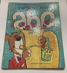 The BIG HAPPY ABC 1965 Joan & Roger Bradfield Whitman BIG Tell a Tale Book