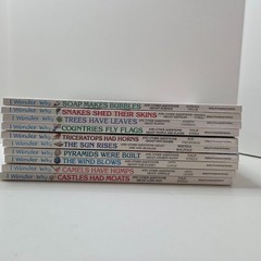 Lot of 10 I WONDER WHY Hardcovers ~ Children’s Science, History etc. HOMESCHOOL