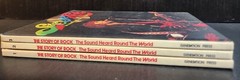 THE STORY OF ROCK: THE SOUND HEARD ROUND THE WORLD COMPLETE SET OF 3 HC BOK 1974