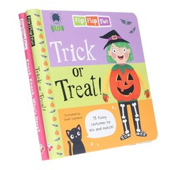 Flip Flap Fun: Trick or Treat & Knock, Knock, Who’s Here? 2 Books Set – Ages 5+