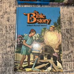 The Bible Story by Arthur S Maxwell Volume 1-10 Complete Set Hardcover 1975