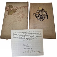 1931 Arthur Rackham Signed Charles Dickens The Chimes Limited Editions Club Case