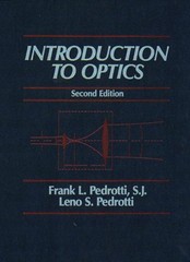 Introduction to Optics Hardcover Leno S., Pedrotti, Frank J. Pedr