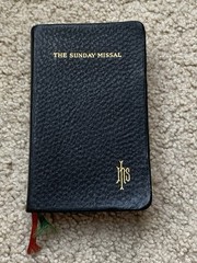 Sunday Missal Father Lasance 1st Ed. 1936 Benziger Bros Genuine Leather Catholic